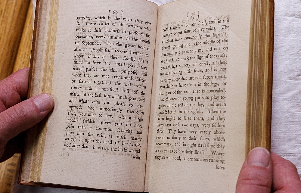 MONTAGU, Mary Wortley. Letters of the Right Honourable Lady M—y W—y M—e: written, during her travels in Europe, Asia and Africa.(London, 1763)