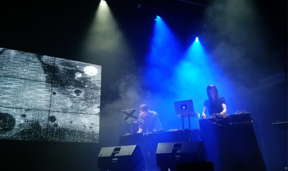Orphx performs in the LIVELab at McMaster