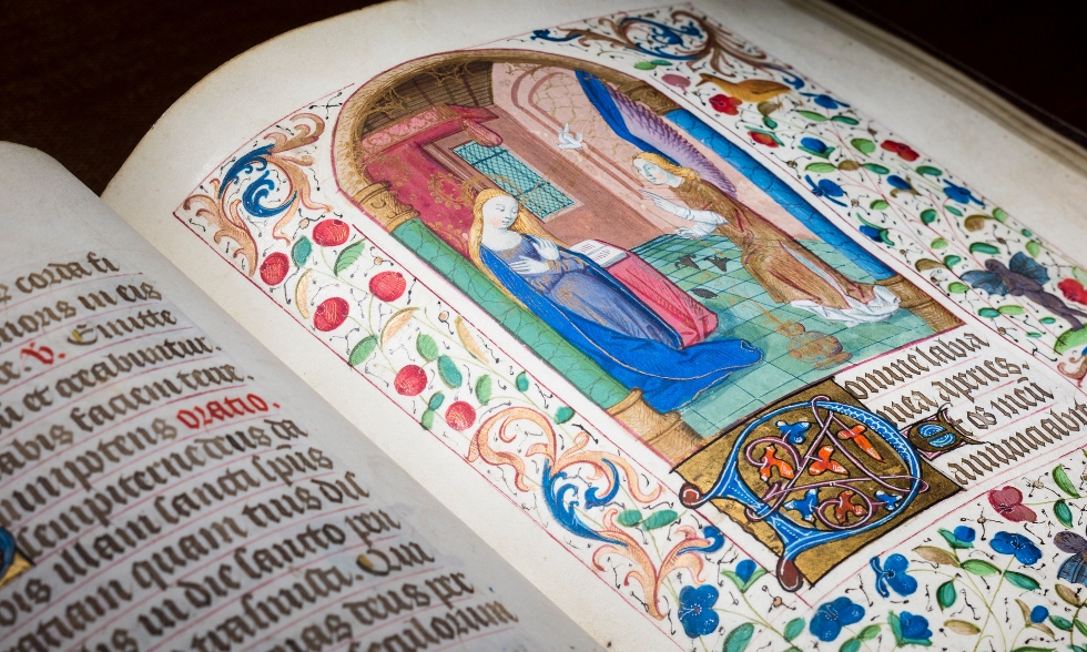 ‘Without conservation, the history in these books could be lost, we need to preserve them for future generations,’ says McMaster Preservation Technician Audrie Schell who restored the 545 year-old Book of Hours.