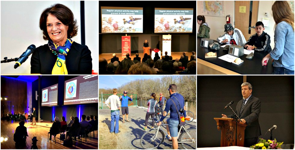 A collage of images from Big Ideas Better Cities events