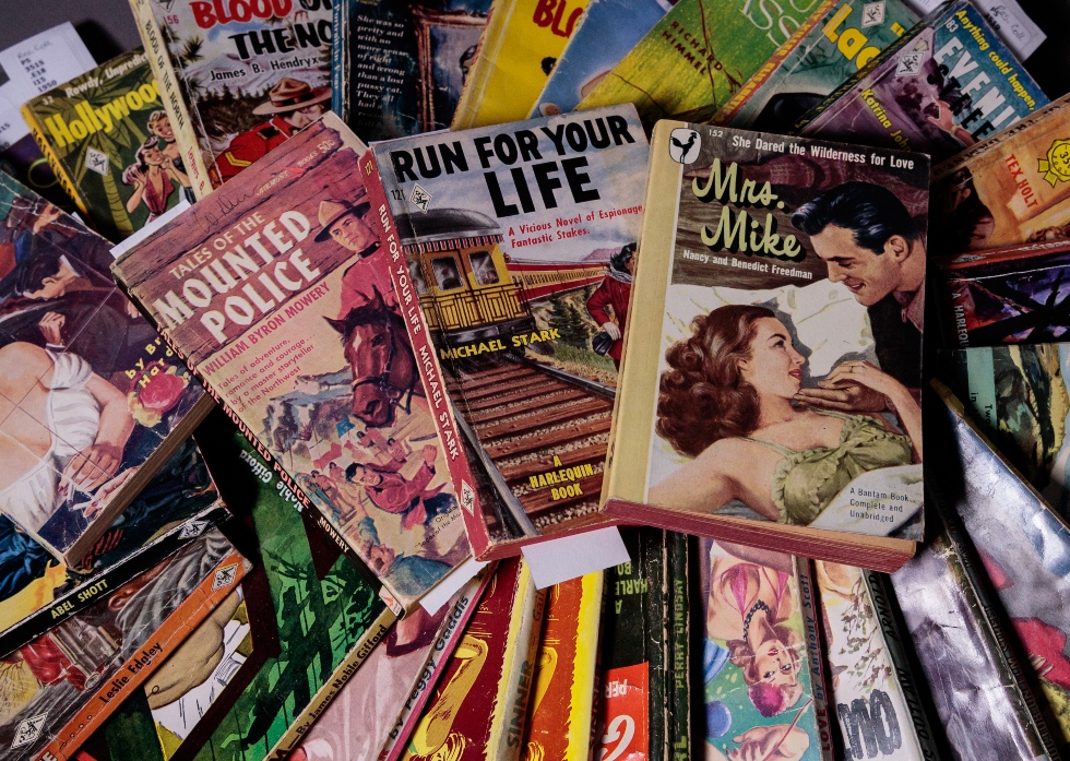 In the 1930s, 40s and 50s, pulp fiction paperbacks became a pop-culture phenomenon. Now, a collection of more than 900 novels recently donated to McMaster University Library is offering insight into the colourful and often racy genre that brought popular reading to the masses.