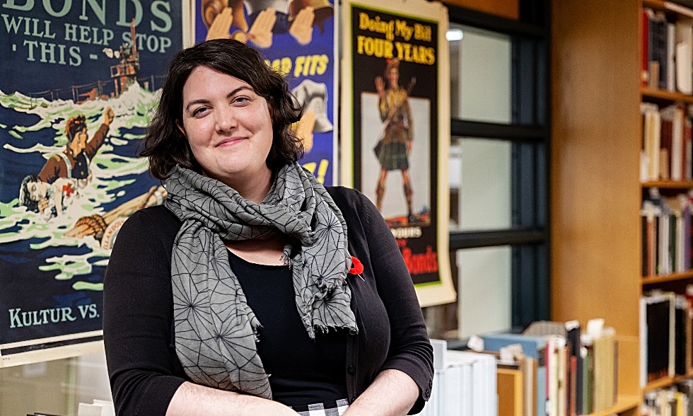 McMaster University Library archivist, Bridget Whittle highlights some of the rare and original wartime propaganda materials in McMaster’s extensive World War I and World War II collections and explains why these unique artifacts were such powerful weapons of war.