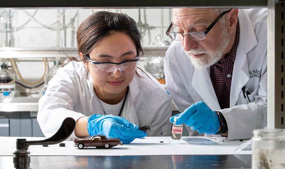 Newswise: McMaster chemists find new way to break down old tires into material for new ones