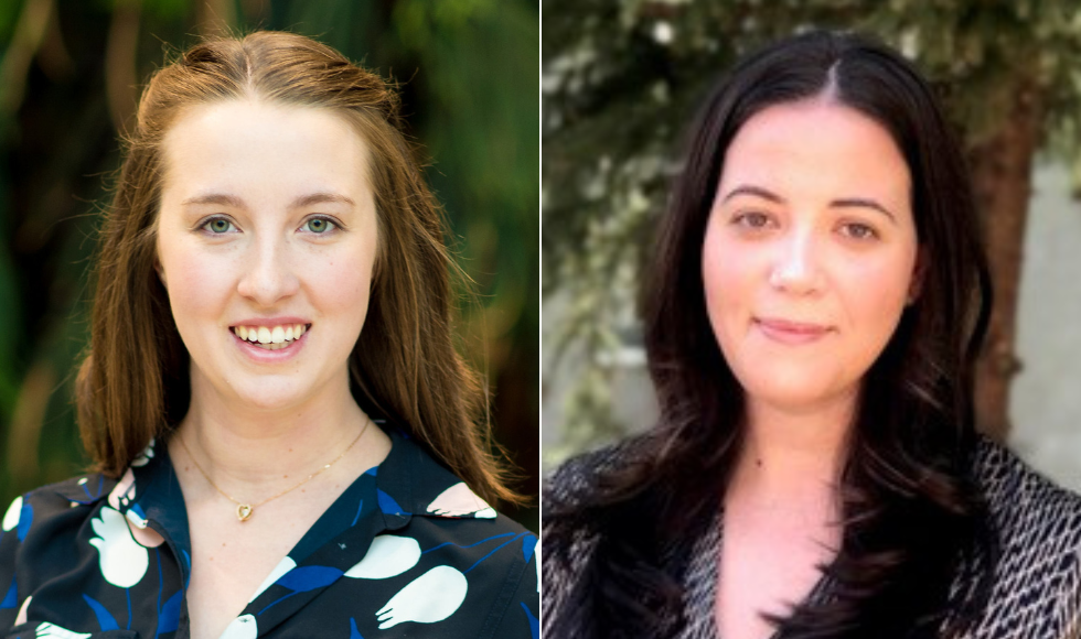Two side-by-side headshots. On the left is Jennifer Williams and on the left is Melissa Furtado.