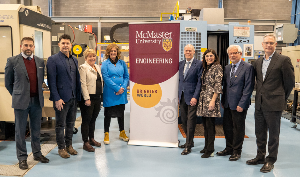 McMaster receives $3.8M federal investment to strengthen aerospace industry