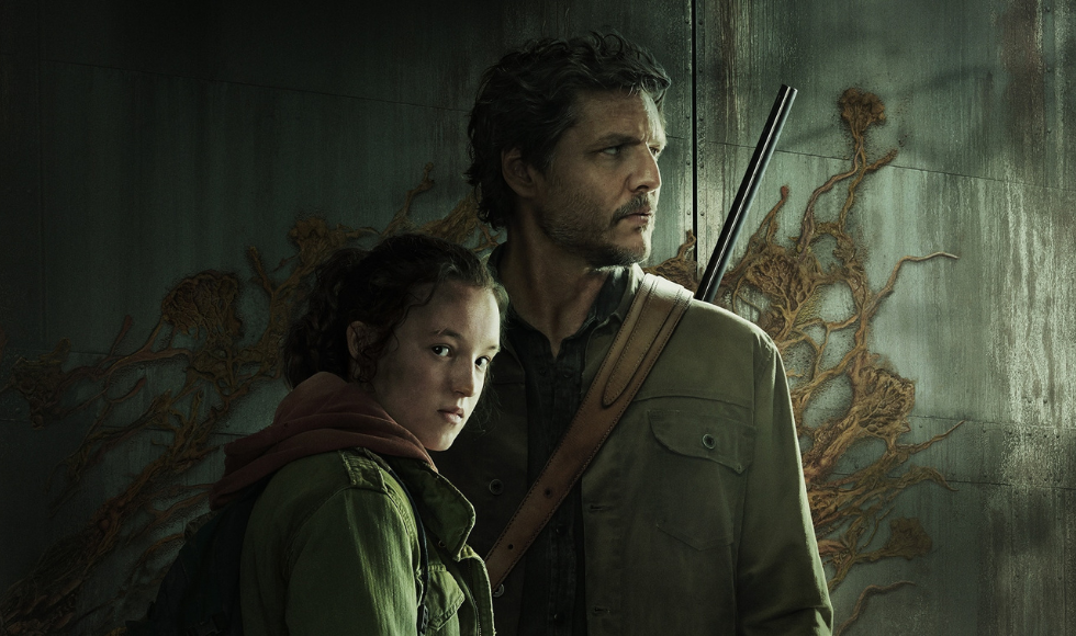 The Last of US poster image of stars Pedro Pascal and Bella Ramsey